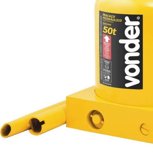 Macaco hidr�ulico tipo garrafa capacidade de 50 toneladas