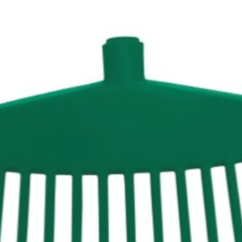 Vassoura plstica 21 dentes tipo ancinho sem cabo