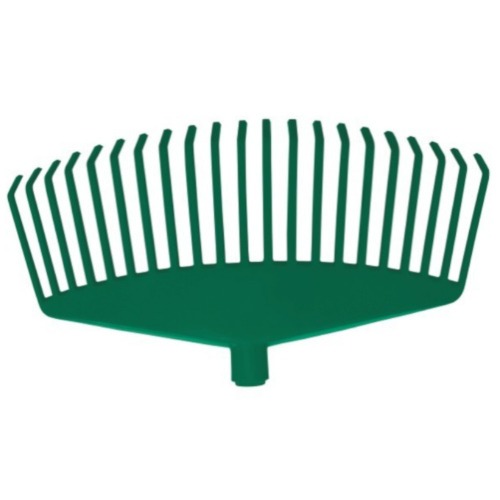 Vassoura plstica 21 dentes tipo ancinho sem cabo