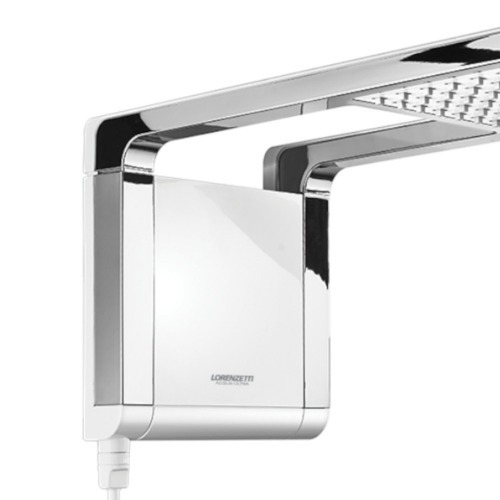 Chuveiro eletrnico 6800 watts 220V branco cromado - Acqua Storm Ultra
