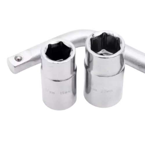 Chave de roda telescópica com soquete de 17 e 23 mm Chave de roda telescópica com soquete de 17 e 23 mm
