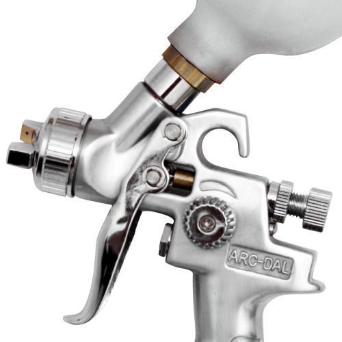 Pistola de pintura ar direto tipo gravidade com bico de 1,0 mm - ARC-H-2000AD