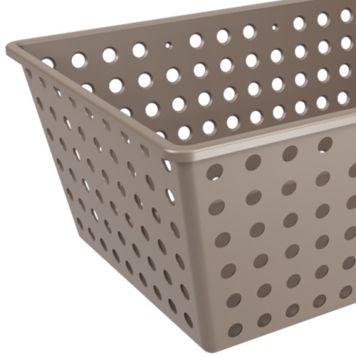 Cestão plástico organizador 12 Litros 39 x 30 x 16,8 cm - One maxi Cestão plástico organizador 12 Litros 39 x 30 x 16,8 cm - One maxi