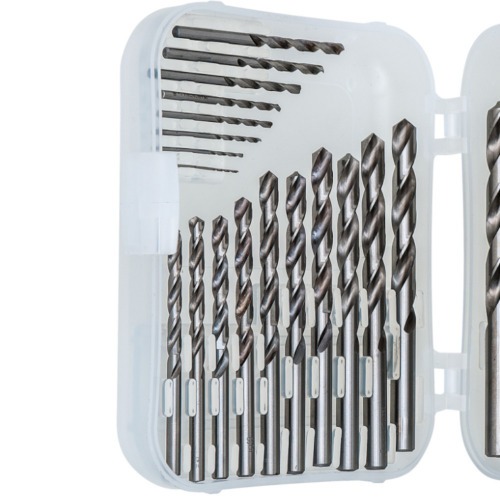 Jogo de brocas ao rpido de 1,0 a 13,0 mm com 25 peas - 43141/525