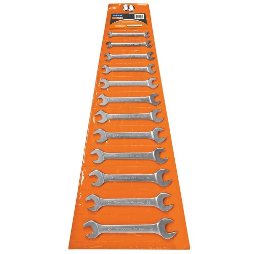 Jogos de chave fixa 6 x 32 mm a�o cromo van�dio com 12 pe�as