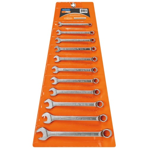 Jogo de chave combinada 6 a 22 mm ao cromo vandio com 11 peas - 44660/211