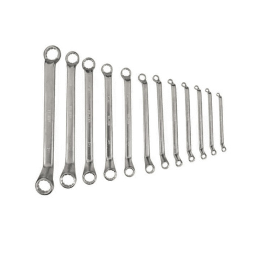 Jogo de chave estrela 6 a 32 mm ao cromo vandio com 12 peas - 301402B