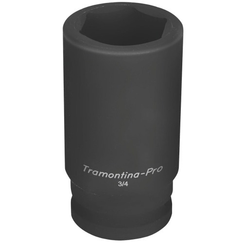 Soquete de impacto sextavado longo 33 mm encaixe 3/4