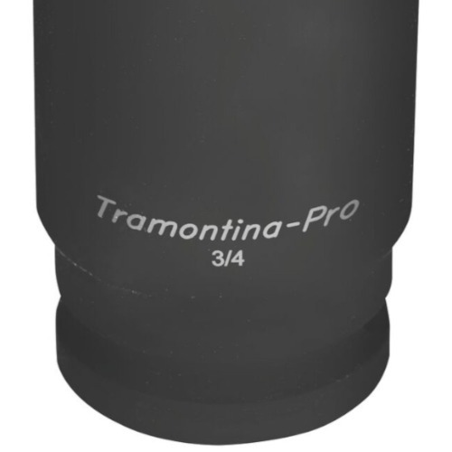 Soquete de impacto sextavado longo 33 mm encaixe 3/4