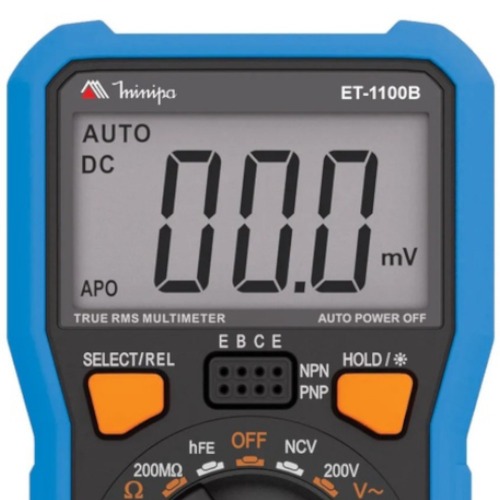 Multímetro digital portátil - ET-1100B Multímetro digital portátil - ET-1100B