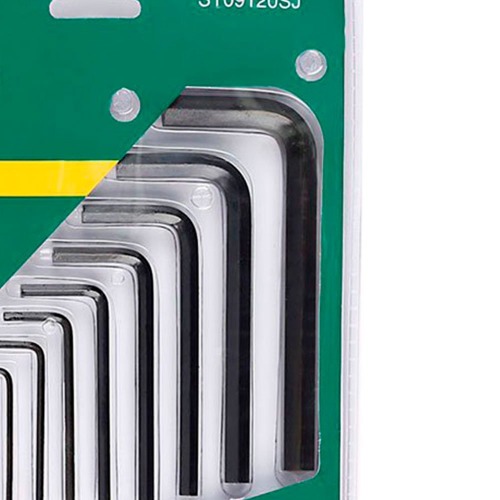 Jogo de chave allen 0,7 a 10 mm e 3/64