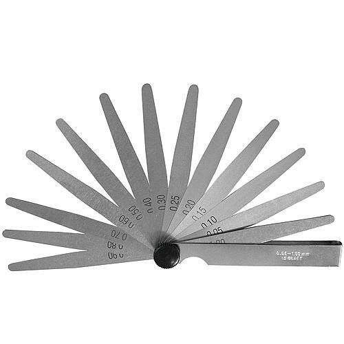 Jogo de calibrador de folga 0,05 a 1,00 mm - 600.011