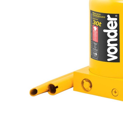 Macaco hidrulico tipo garrafa capacidade de 30 toneladas