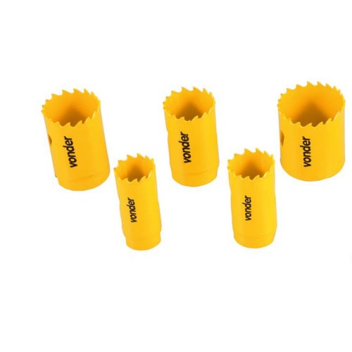 Jogo de serra copo bimetal 22  38 mm com 7 peas - SCV 40