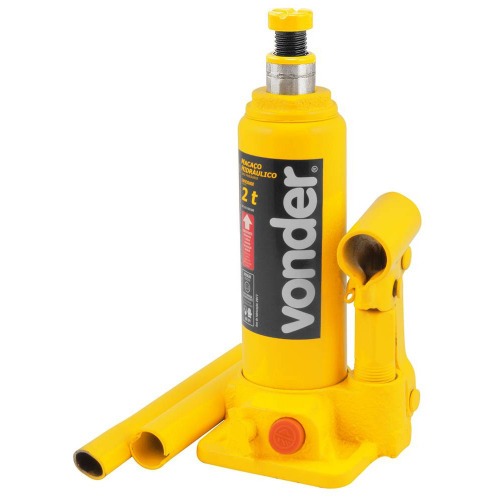 Macaco hidrulico tipo garrafa capacidade de 2 toneladas