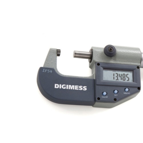 Micrômetro externo digital capacidade de 0 - 25 mm exatidão de 0,002 mm - IP54 Micrômetro externo digital capacidade de 0 - 25 mm exatidão de 0,002 mm - IP54