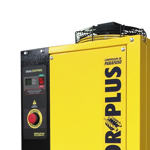 Compressor de ar de parafuso 4 hp 70 litros 7 bar trifásico 220V - Rotor Plus 4 Compressor de ar de parafuso 4 hp 70 litros 7 bar trifásico 220V - Rotor Plus 4