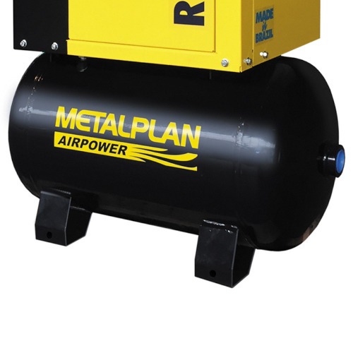 Compressor de ar de parafuso 4 hp 70 litros 10 bar monof�sico 220V - Rotor Plus 4  220V