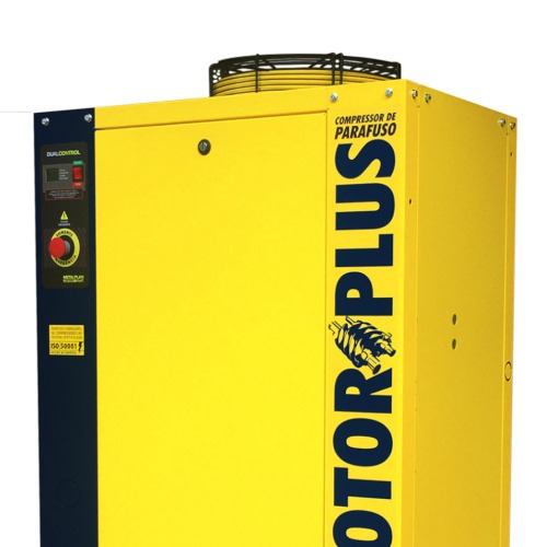 Compressor de ar de parafuso 15 hp 163 litros 7,5 bar 220V - Rotor Plus 15 Compressor de ar de parafuso 15 hp 163 litros 7,5 bar 220V - Rotor Plus 15