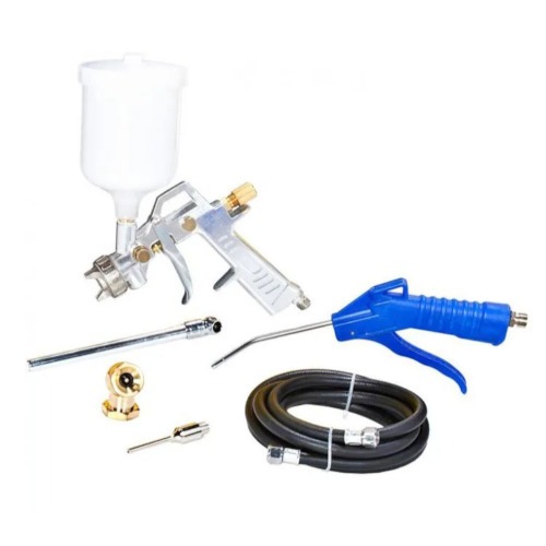 Kit de acessórios para compressor com 6 peças Kit de acessórios para compressor com 6 peças