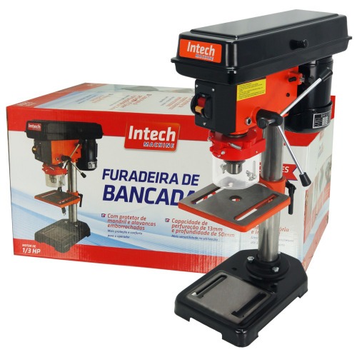 Furadeira de bancada 1/3 hp mandril de 1/2