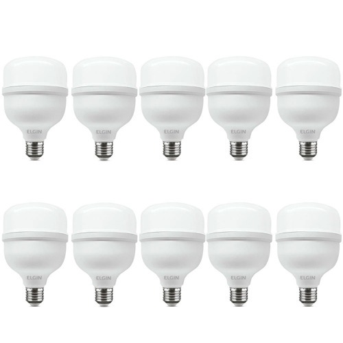 Kit 10 Lâmpadas led super bulbo 20W 1680 lúmens branca fria - A80 110V/220V Kit 10 Lâmpadas led super bulbo 20W 1680 lúmens branca fria - A80 110V/220V