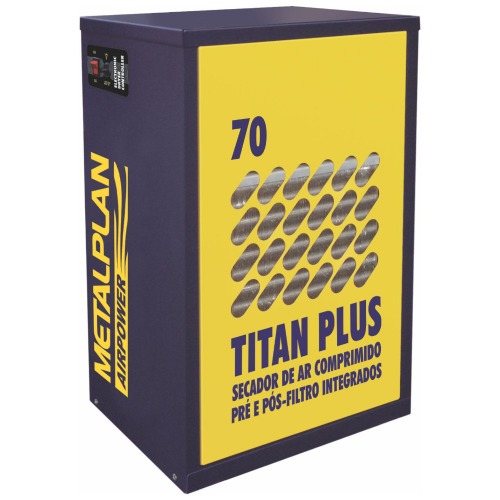 Secador de ar comprimido por refrigerao 70 pcm - Titan Plus 70  220V