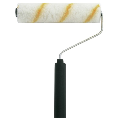 Rolo de l� para pintura com suporte de 15 cm