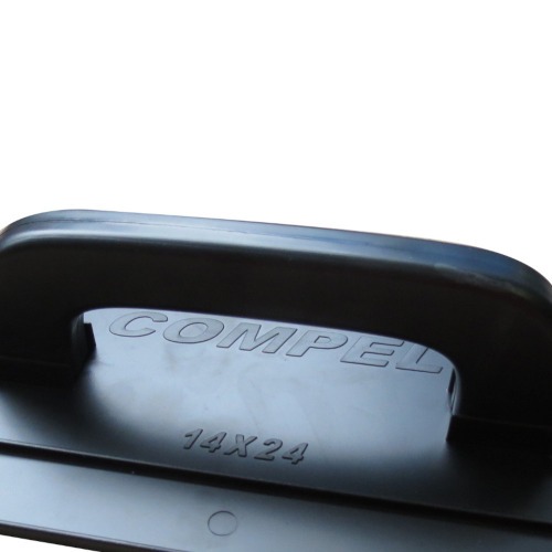 Desempenadeira plstica de base lisa 14 x 24 cm