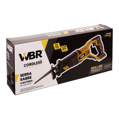 Serra sabre a bateria 20 volts Sem Bateria - 203210 Serra sabre a bateria 20 volts Sem Bateria - 203210