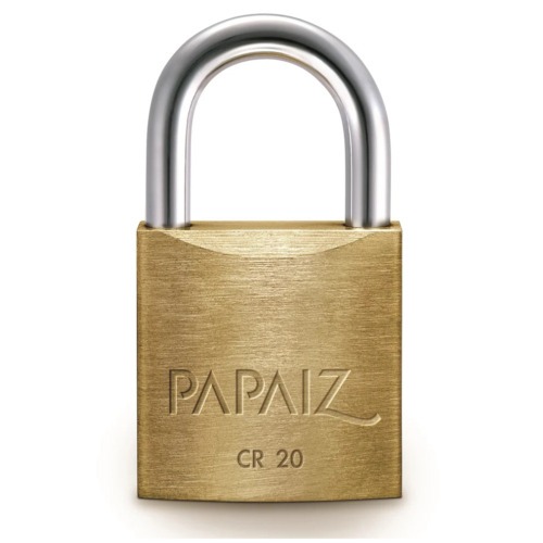 Kit 3 cadeados em lato de 20 mm - CR20