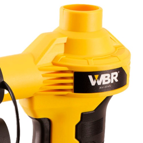 Soprador de ar tipo pistola a bateria 20 Volts fluxo de 57 m/h Sem Bateria - 203253