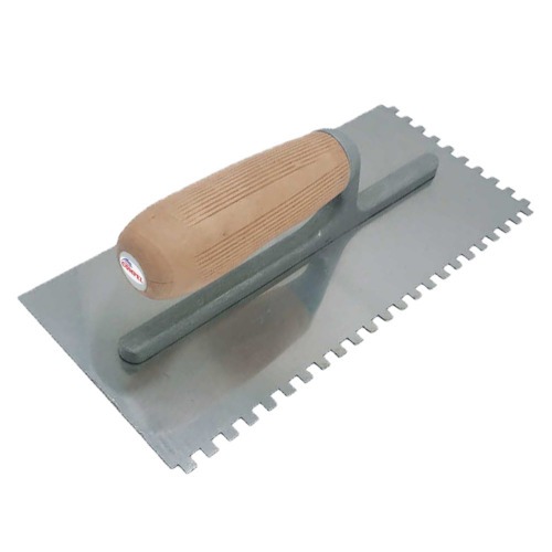 Desempenadeira em ao dentada 27 x 12 cm