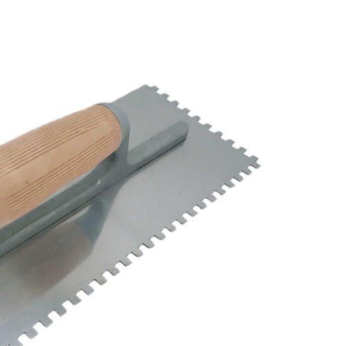 Desempenadeira em aço dentada 42 x 12 cm Desempenadeira em aço dentada 42 x 12 cm