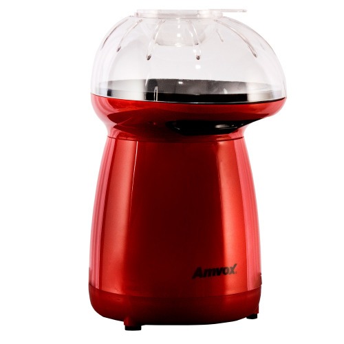 Pipoqueira el�trica com bico direcionador 1200 watts vermelha - APC 027  110V