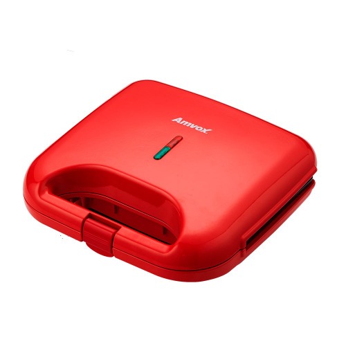 Sanduicheira Grill antiaderente 750 watts - AMS 370 RED  220V