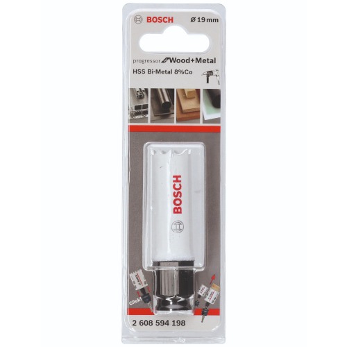 Serra copo bimetal 19 mm para madeira e metal Serra copo bimetal 19 mm para madeira e metal