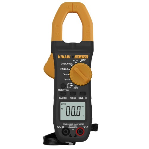 Alicate ampermetro digital CAT II 600V - HA-3120