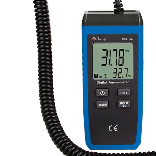 Anem�metro digital 1,4 - 108 Km/h  - MDA-11A