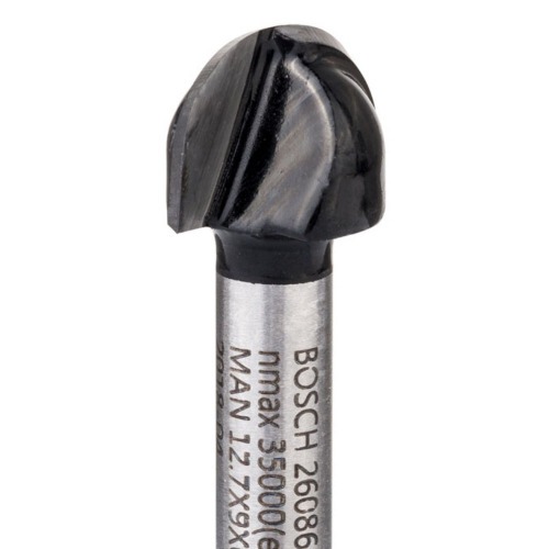 Fresa para madeira com rolamento 12,7 haste 6 mm - Standard