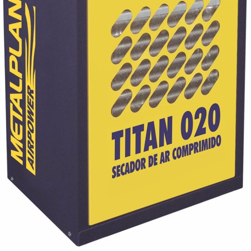Secador de ar comprimido por refrigeração 20 pcm - Titan 020 220V Secador de ar comprimido por refrigeração 20 pcm - Titan 020 220V