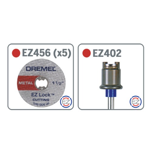 Kit 5 discos de corte em metal para micro ret�fica - EZ406