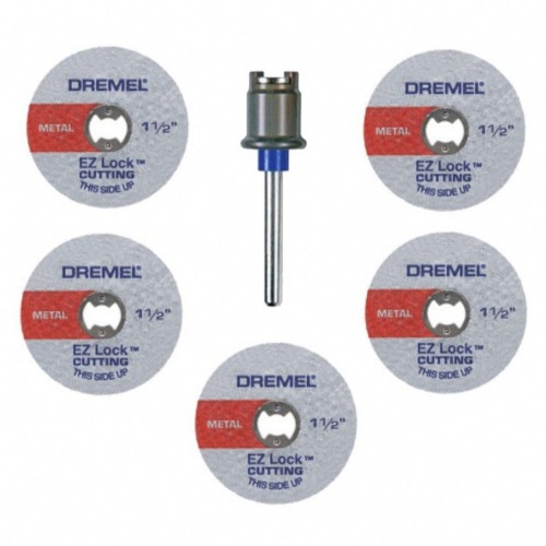 Kit 5 discos de corte em metal para micro ret�fica - EZ406
