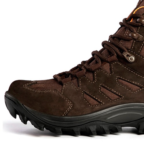 Botina em couro nobuck e nylon com cadarço - Roraima OB SRC Botina em couro nobuck e nylon com cadarço - Roraima OB SRC