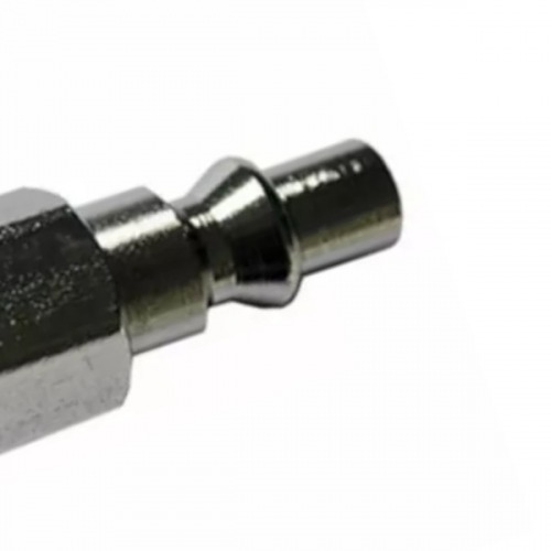 Conector em a�o rosca interna 1/4