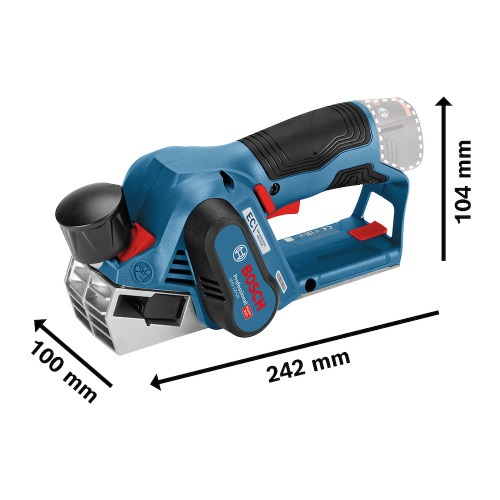 Plaina a bateria 12V Brushless corte por passada de 2 mm Sem Bateria - GHO 12V-20 Plaina a bateria 12V Brushless corte por passada de 2 mm Sem Bateria - GHO 12V-20