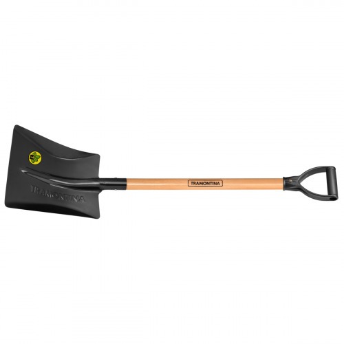 Pá quadrada Nº3 cabo de madeira terminal Pá quadrada Nº3 cabo de madeira terminal