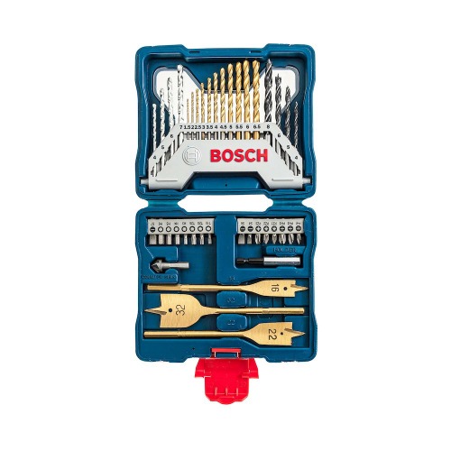 Jogo de brocas e pontas 40 peças com maleta - X-Line Jogo de brocas e pontas 40 peças com maleta - X-Line