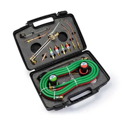 Conjunto de solda e corte Oxigênio Acetileno Prático - 407421 Conjunto de solda e corte Oxigênio Acetileno Prático - 407421