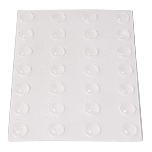 Protetor adesivo anti-impacto redondo 8 mm com 28 unidades - HB004263107 Protetor adesivo anti-impacto redondo 8 mm com 28 unidades - HB004263107
